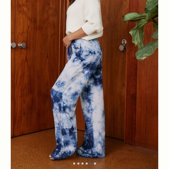 ❤️HP❤️ANTHROPOLOGIE CLOTH&STONE Venice Wide Leg Pants - Picture 6 of 12